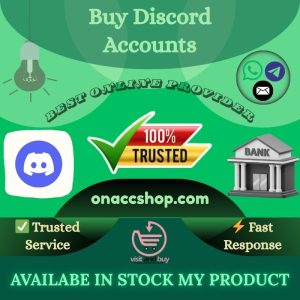 Buy Discord Account - Old/New Bulk Order Possible
