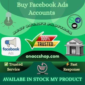 Buy Facebook Ads accounts - Ready For Ads Run