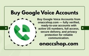 Buy Google Voice Accounts - USA Free Number For Any Work