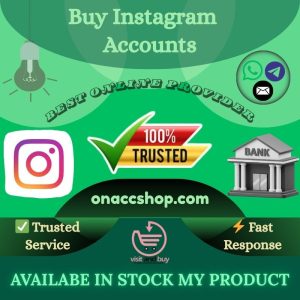 Buy Instagram Accounts - Professional Profile