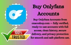 Buy OnlyFans Accounts - Fully Setup For Use