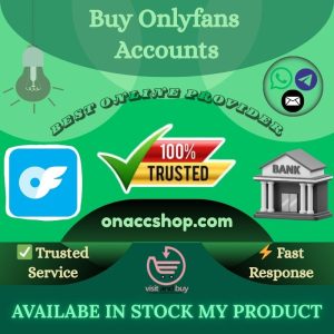 Buy OnlyFans Accounts - Fully Setup For Use