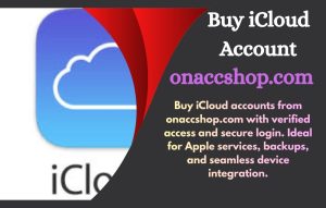Buy iCloud Accounts - USA Real Person Created