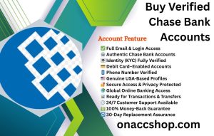Buy Verified Chase Bank Accounts - USA Docs Verified